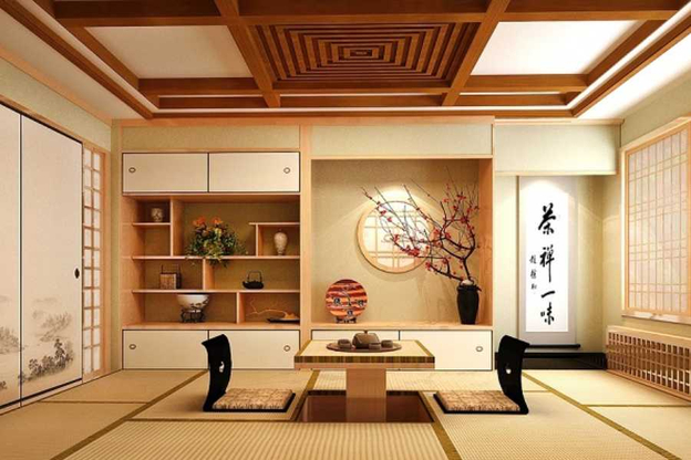 Không gian mang đậm chất thiền định và thoát tục