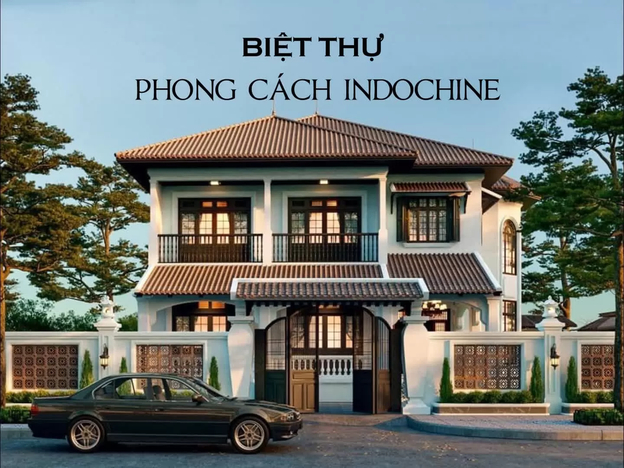 Nhà phố với thiết kế mặt tiền cửa lá sách đặc trưng