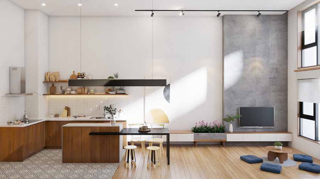 Đường nét thiết kế đơn giản mang lại vẻ đẹp hiện đại