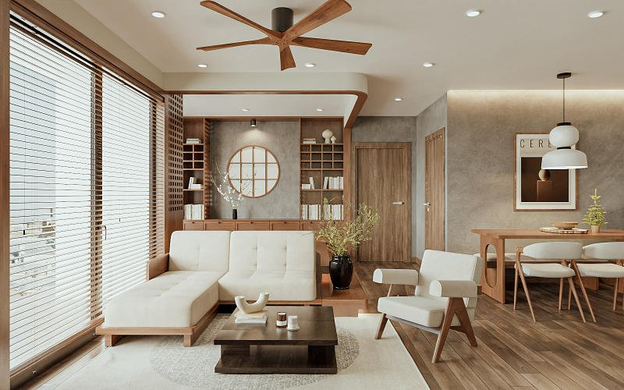 Vẻ đẹp cân bằng giữa sự tinh tế và ấm cúng